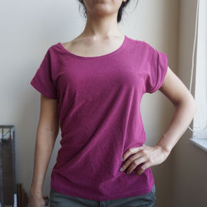 Vintage Suzie Magenta Blouse